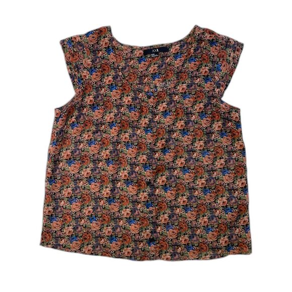 Forever 21 | Floral Chiffon Blouse | Medium - Picture 1 of 8